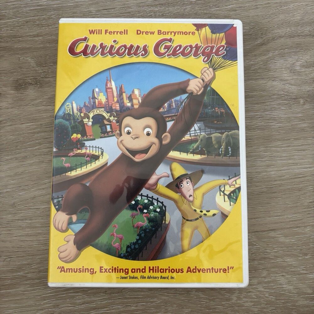 Curious George (Widescreen Edition) - DVD - GOOD